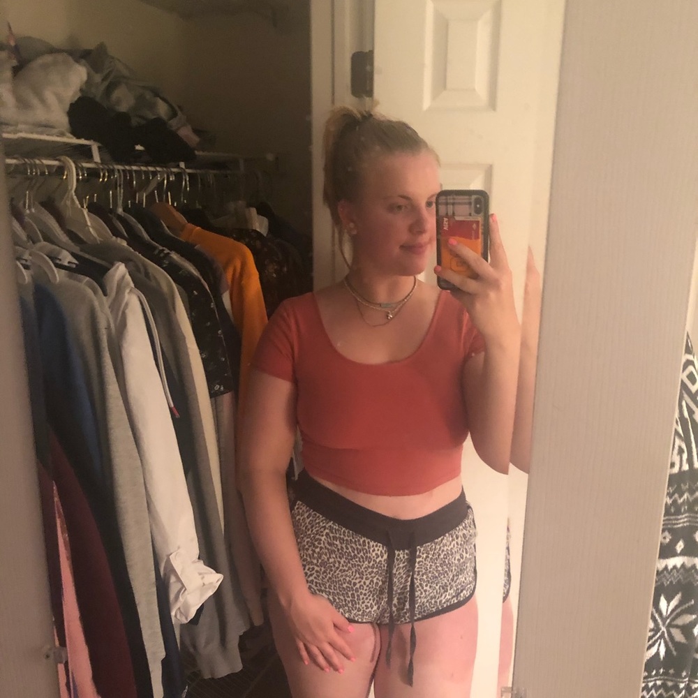 Charlotte Rousse cropped t shirt